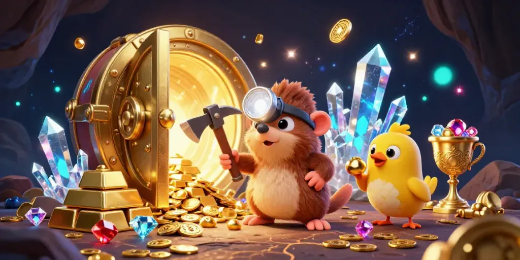 Winning strategies at VIN88 showcased in a vibrant, detailed 3D casino scene.