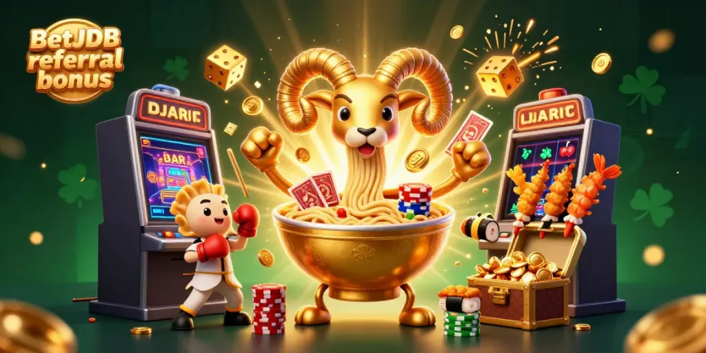 Engage with the BetJDB referral bonus through fun, game-filled 3D casino adventurers.