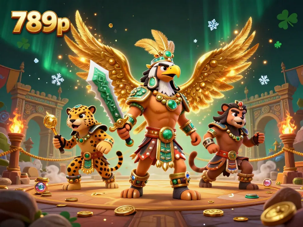Feel the thrill of the casino world with 789p, featuring Aztec warriors and dynamic gaming elements.