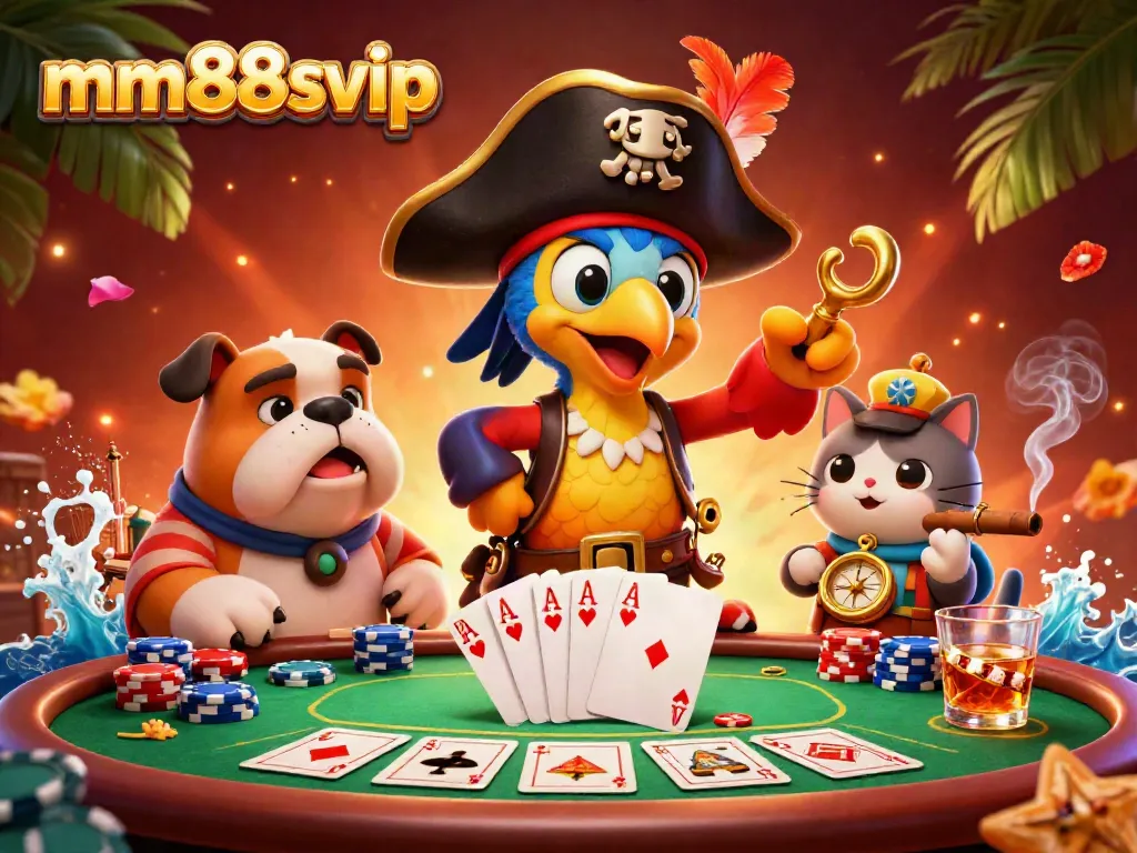 Experience thrilling gameplay at mm88svip with vibrant casino elements and exciting characters.