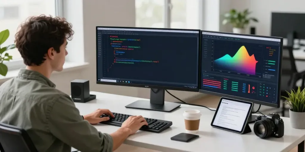 Kinetiq HYPE development workspace with developer coding liquid staking protocol.